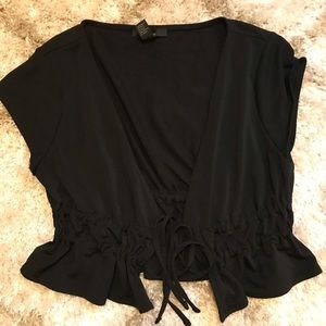 Black tie top